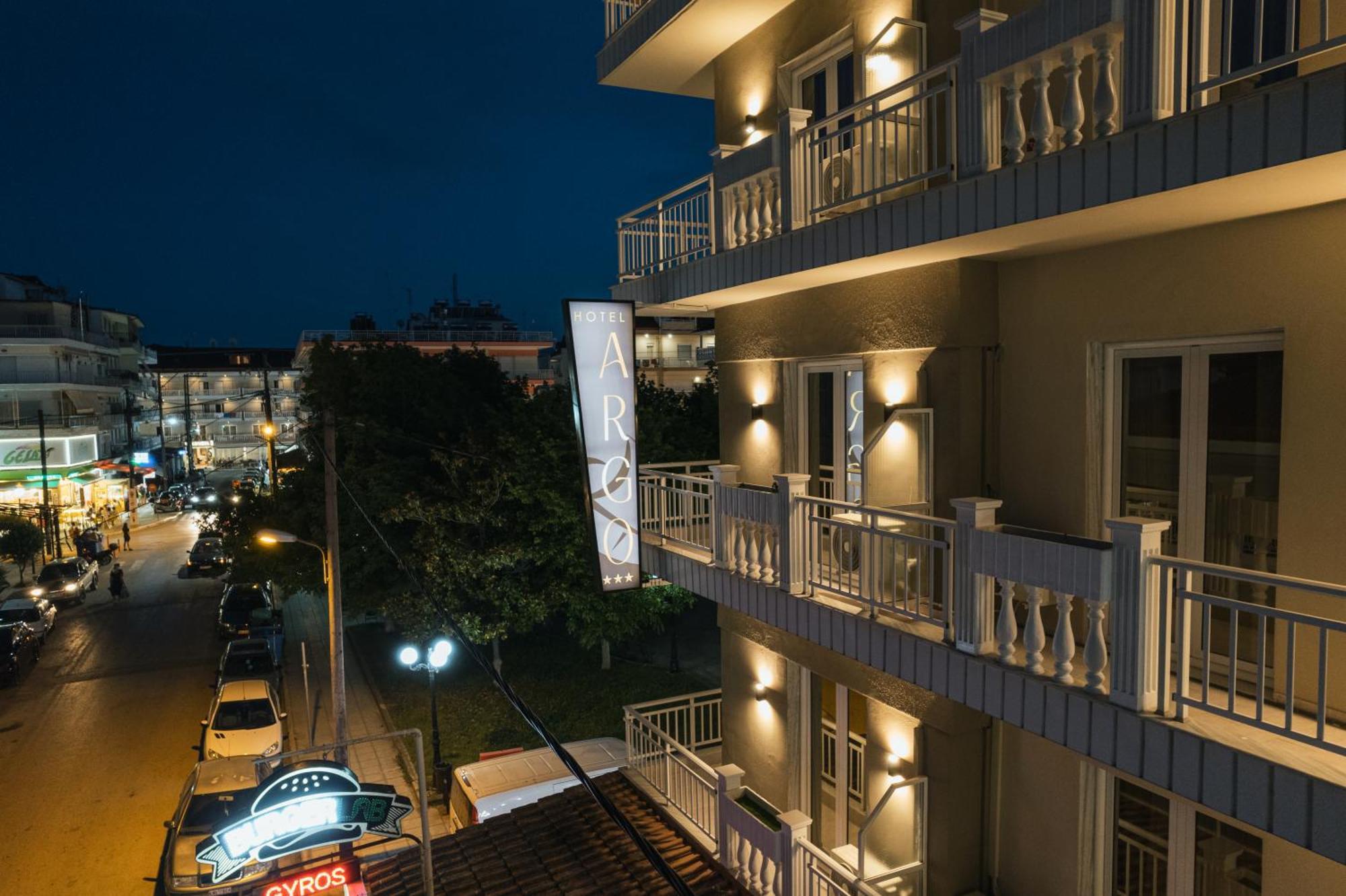 Hotel Argo Paralía Exterior foto