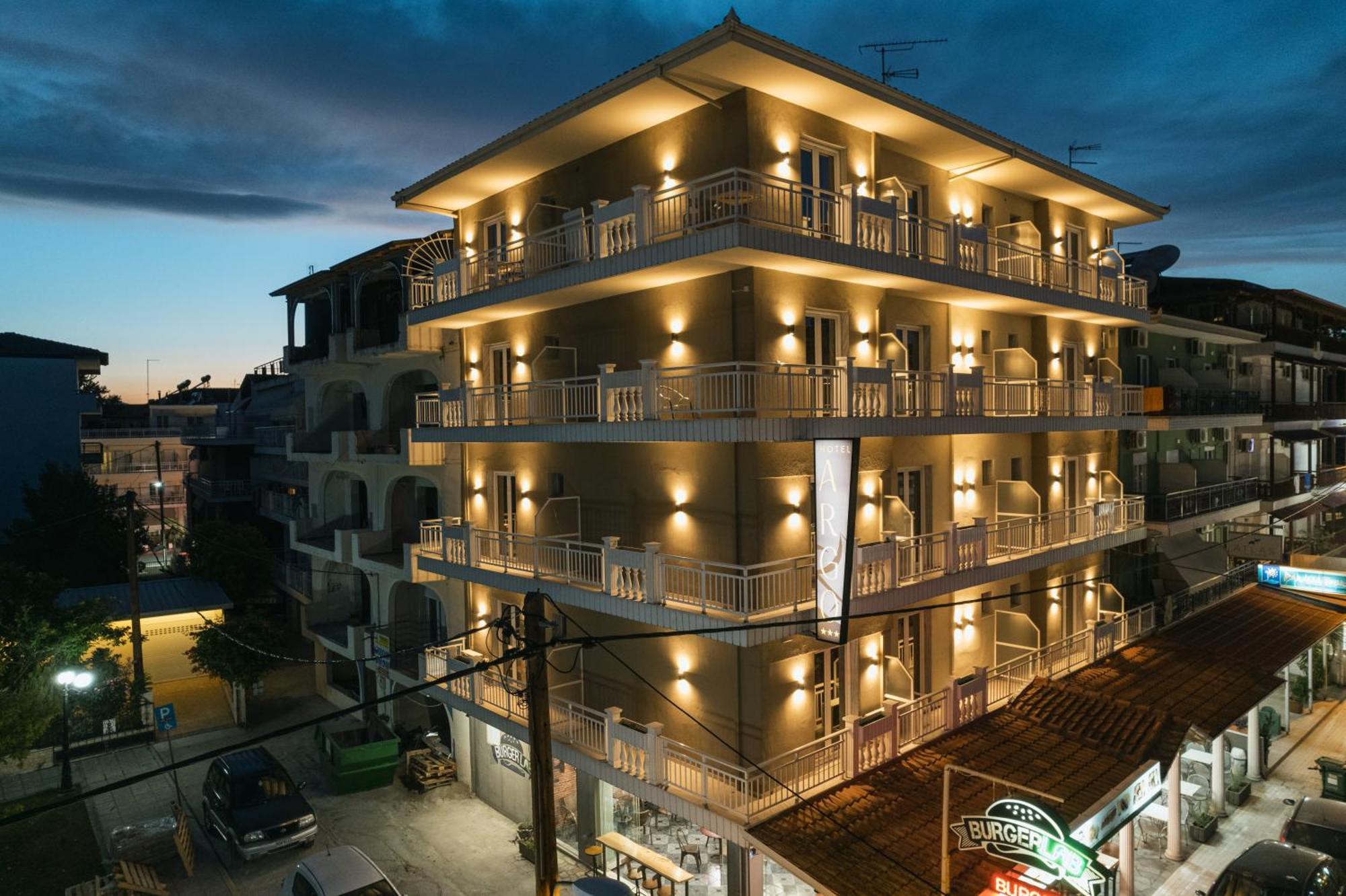 Hotel Argo Paralía Exterior foto